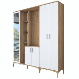 Hanah Home Recibidor EA129 - 2797 Nogal y Blanco